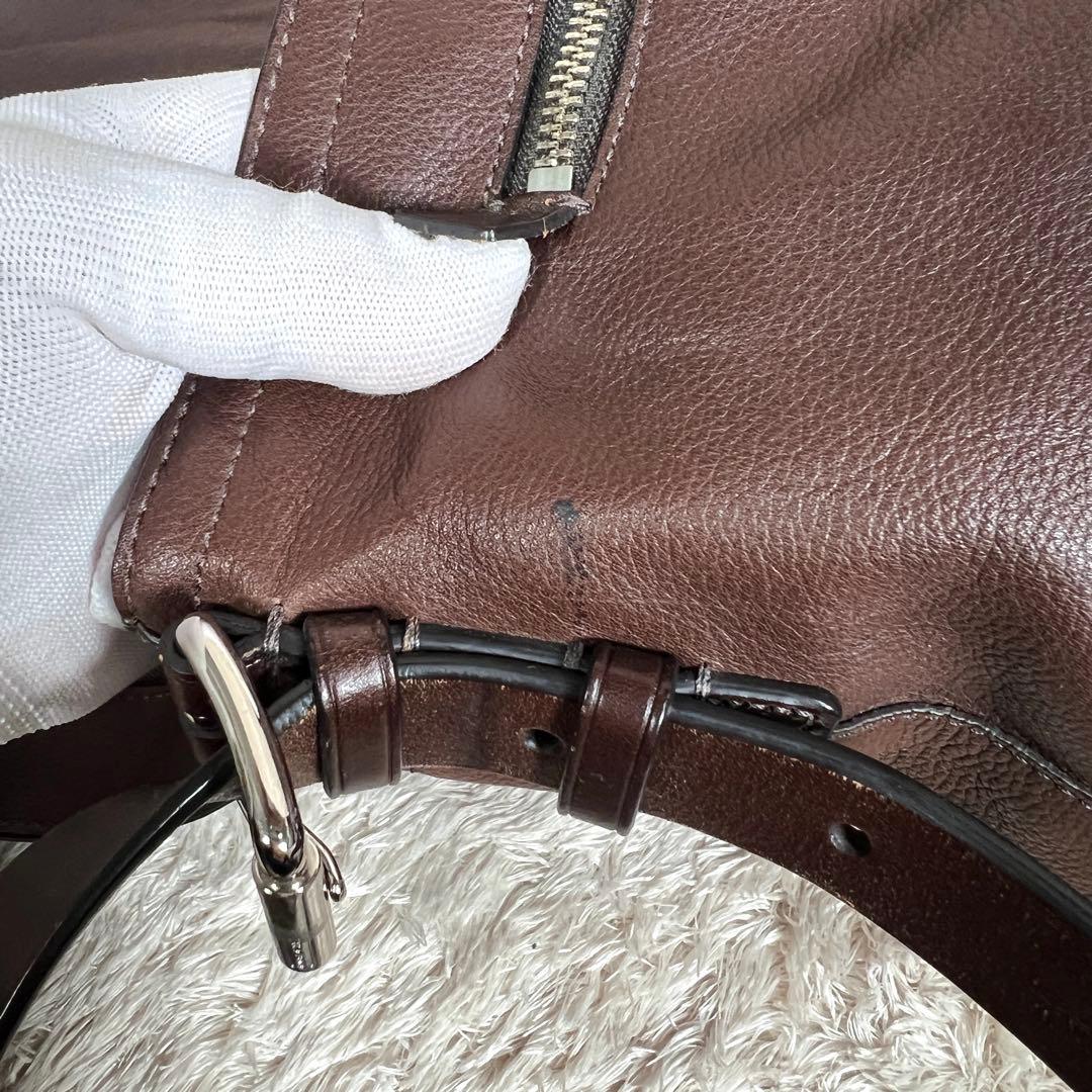 コーチ トンプソン 2WAY メッセンジャーバッグ A4 レザー 70313