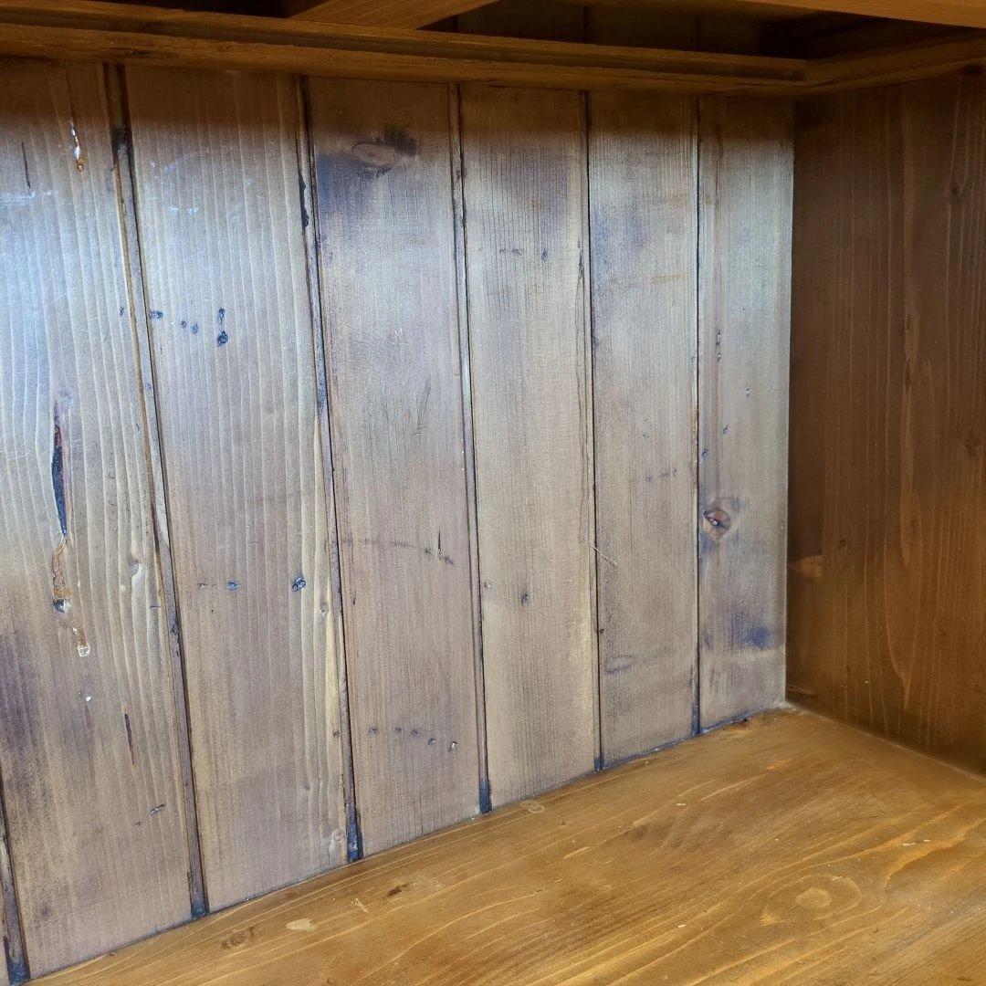 アンティーク調　ウッドラック