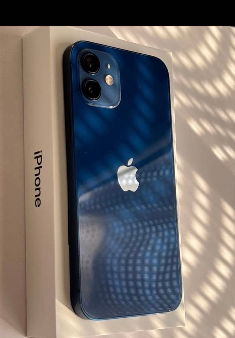 iphone12, blue, 128gb,バッテリー アップル 正品83%