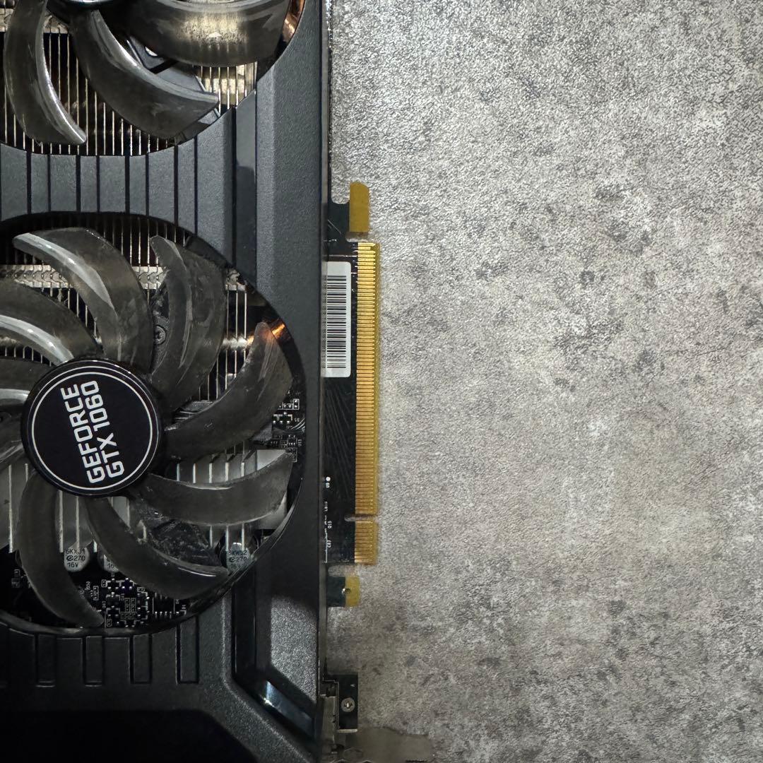 GeForce GTX1060 グラフィックボード デュアルファン