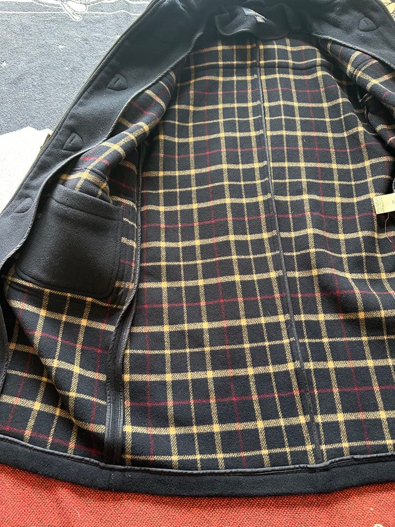 brooks brothers 346 イタリア製　ダッフルコート　ネイビー