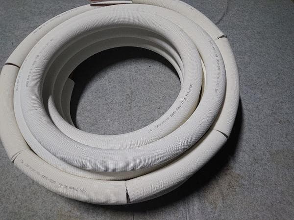 20mm断熱被覆銅管　SDS-520 訳ありです。 20m 1本　冷媒管