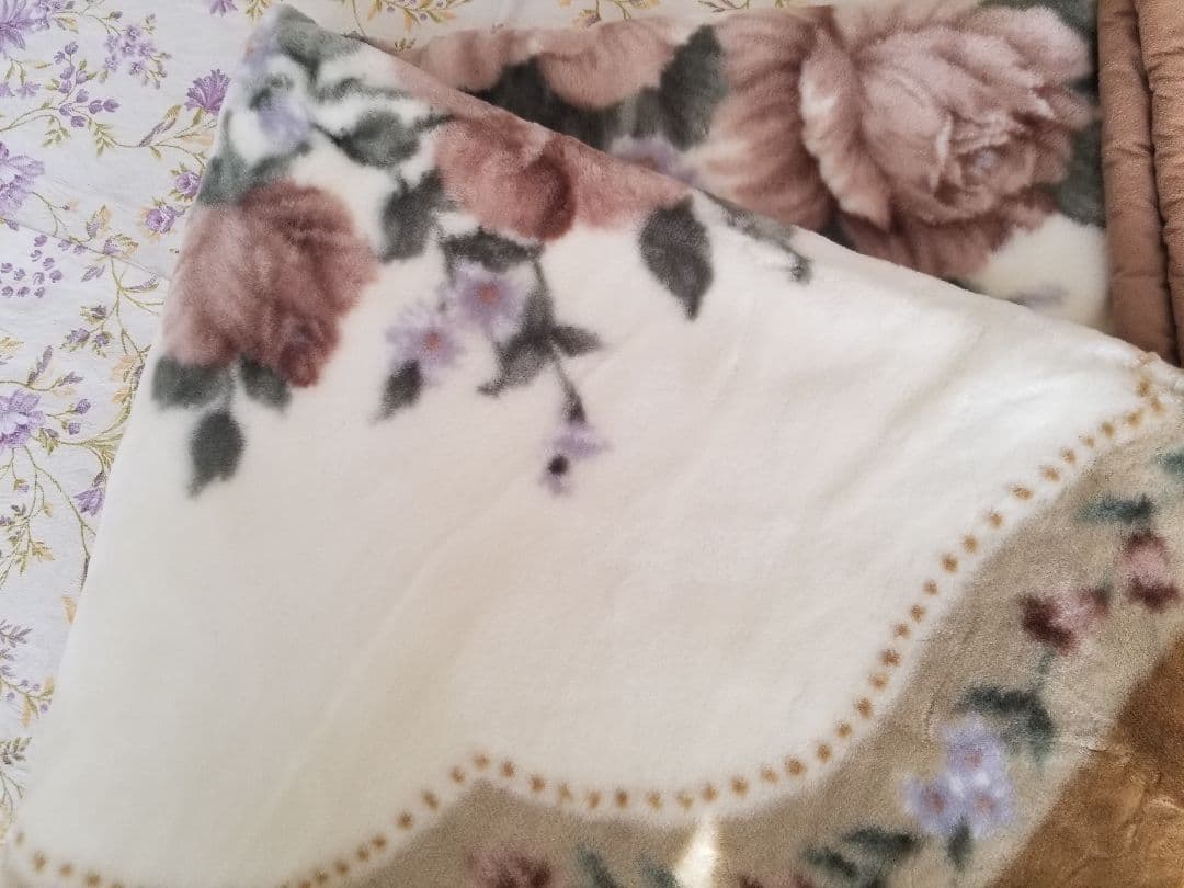 【新品】 日本製 2枚合わせ毛布 シングル あったか ボンネル アクリルマイヤー