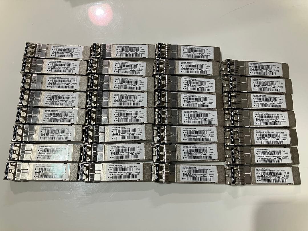 【バラ売可】SFPトランシーバセット 100個