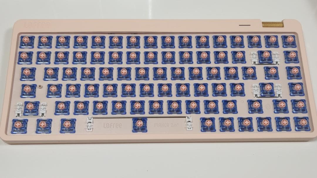 静音仕様★LOFREE Flow Lite 84（ピンク）【最新Pink軸搭載】