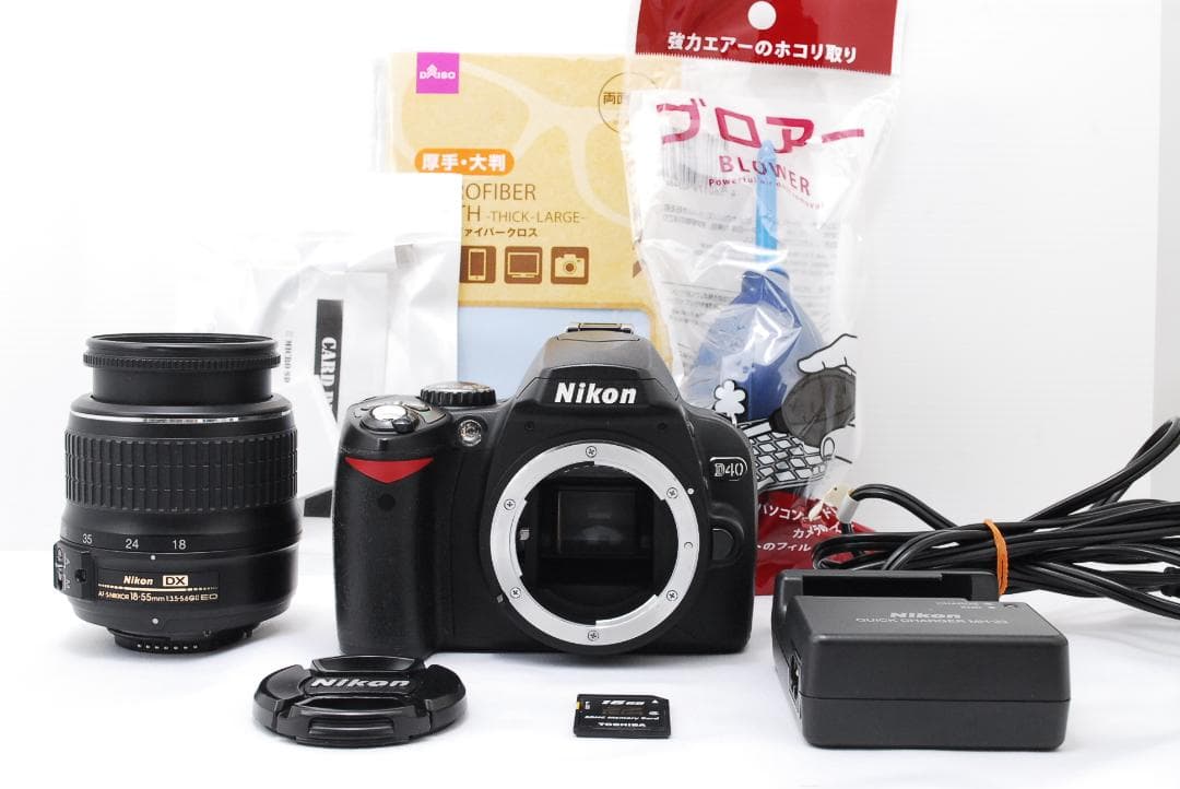 Uuuuluu25様✨Nikon D40✨美品　スマホ転送　一眼レフ