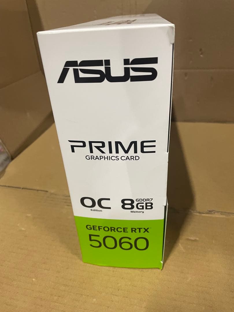 グラフィックボード・グラボ・ビデオカード PRIME GeForce RTX 5060 8GB GDDR7 Edition