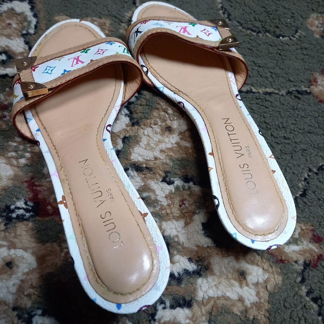 Louis Vuitton マルチカラー　ミュール　サンダル