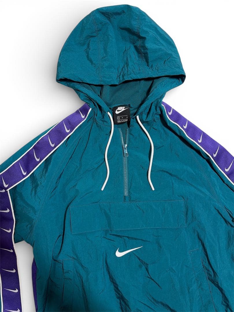 90s NIKE ナイキ アノラックパーカー ナイロンジャケット Mサイズ