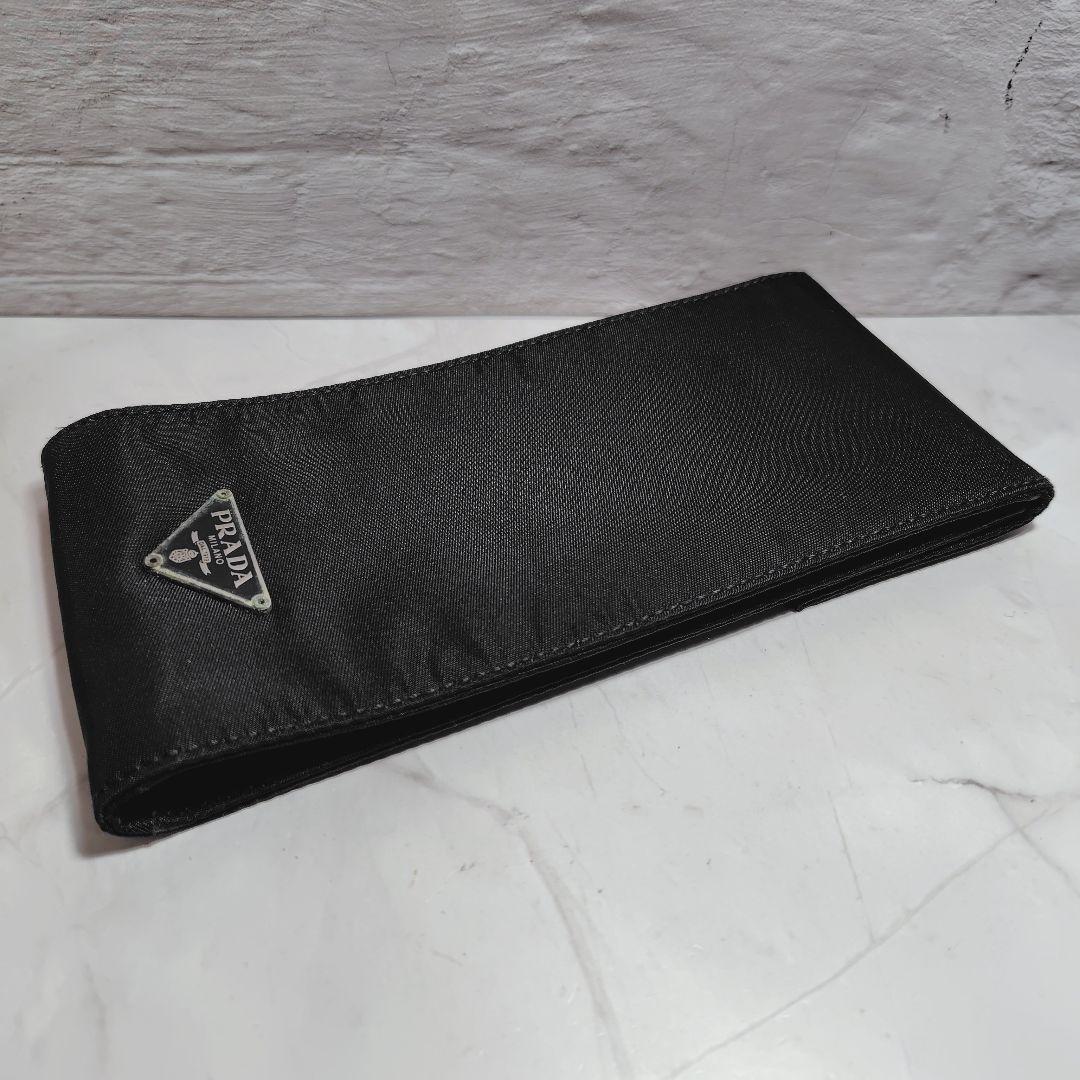 ★良品★ PRADA ペンケース ナイロン トライアングルロゴ プラダ 小物入れ