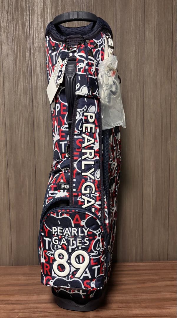 新品　PEARLY GATES スヌーピー　キャディバッグ
