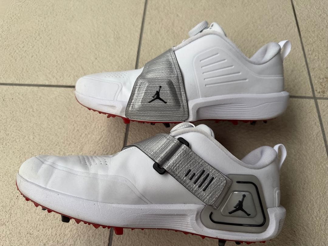 NIKE ジョーダン　エア　レブ　ホワイト　ゴルフシューズ