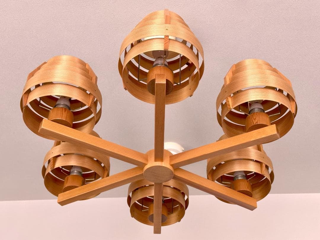 ヤコブソン シャンデリア（JAKOBSSON）yamagiwa 6灯タイプ