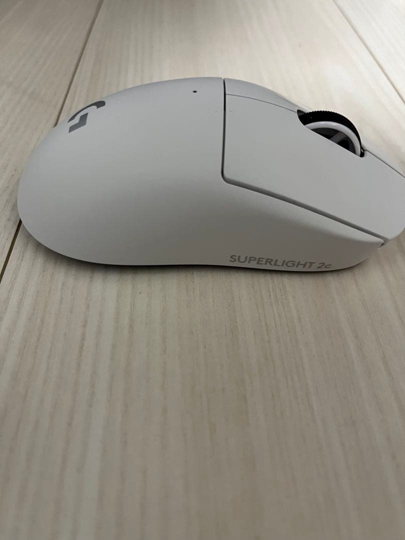 Logicool super light2c ホワイト＋dexマゼンタ