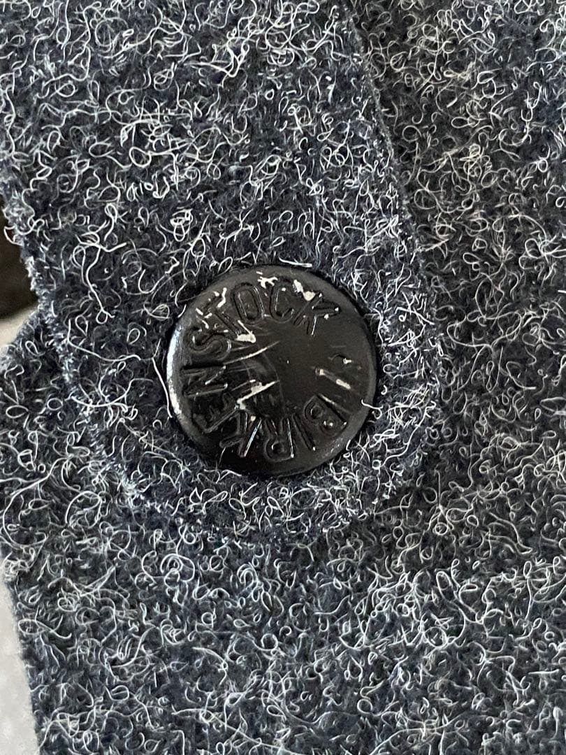 ★本日値下げ中　美品　レア　ビルケンシュトック　ボストン　フェルト　グレー　37