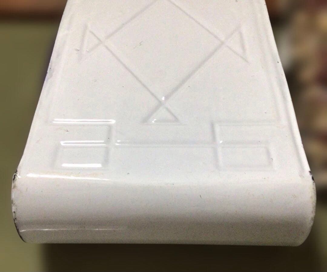 アンティークホーローレードルラック　JAPY ピンク