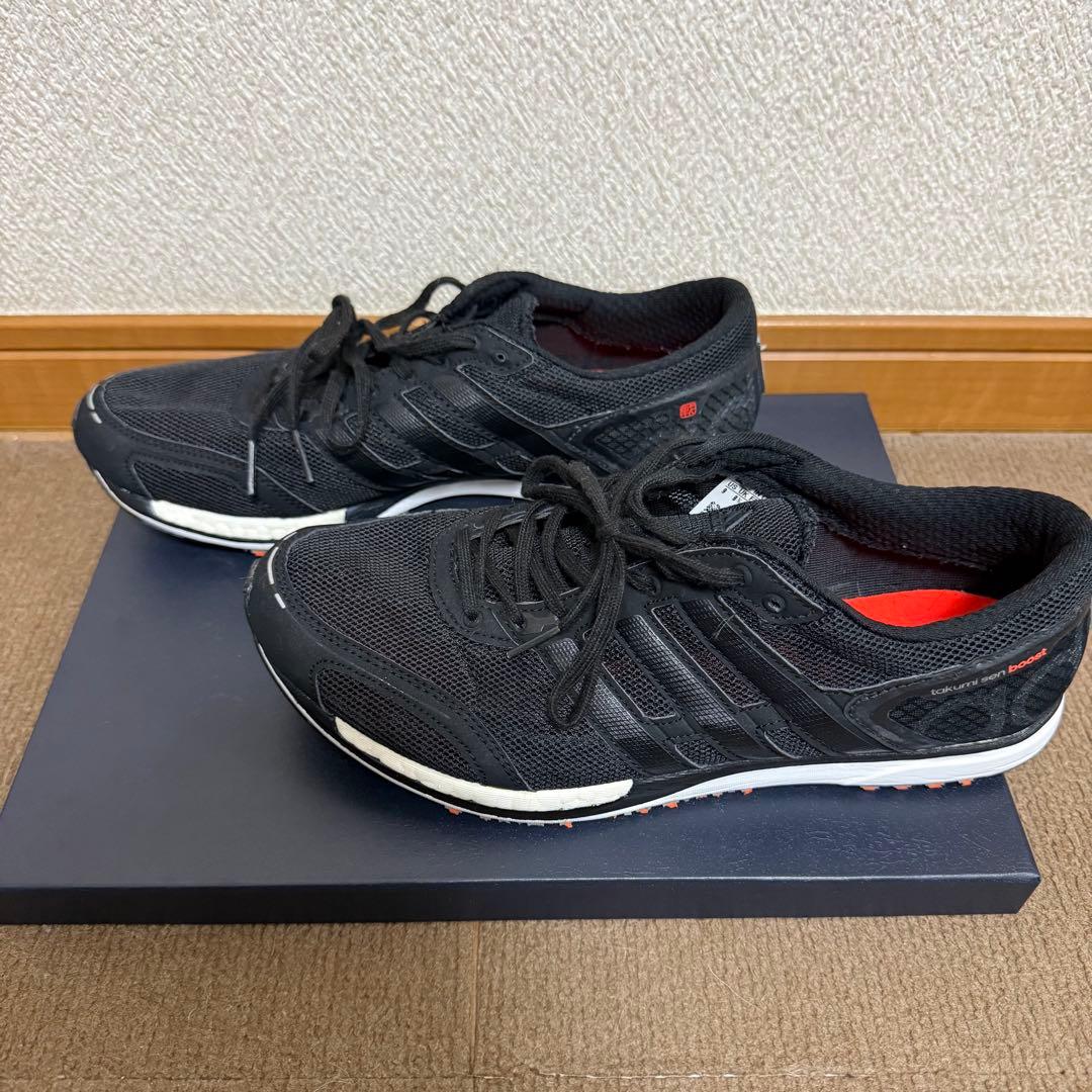 未使用級✨️ アディゼロ タクミセン 27.0 ブラック 箱付き adizero