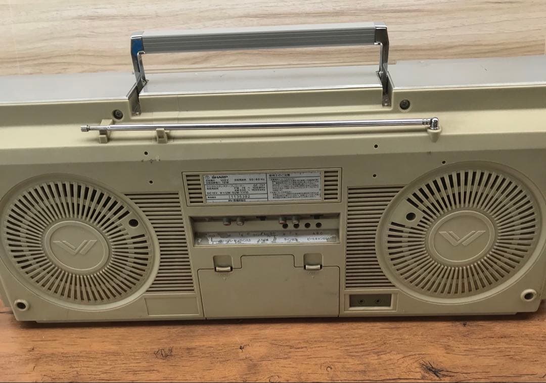 ラジオ・コンポ SHARP THE SEARCHER WF GF-757(F64)