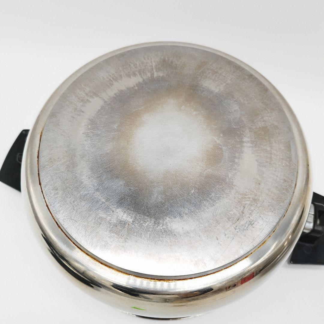 【希少】ロイヤルクイーン　4QT　4コート　両手鍋　IH対応