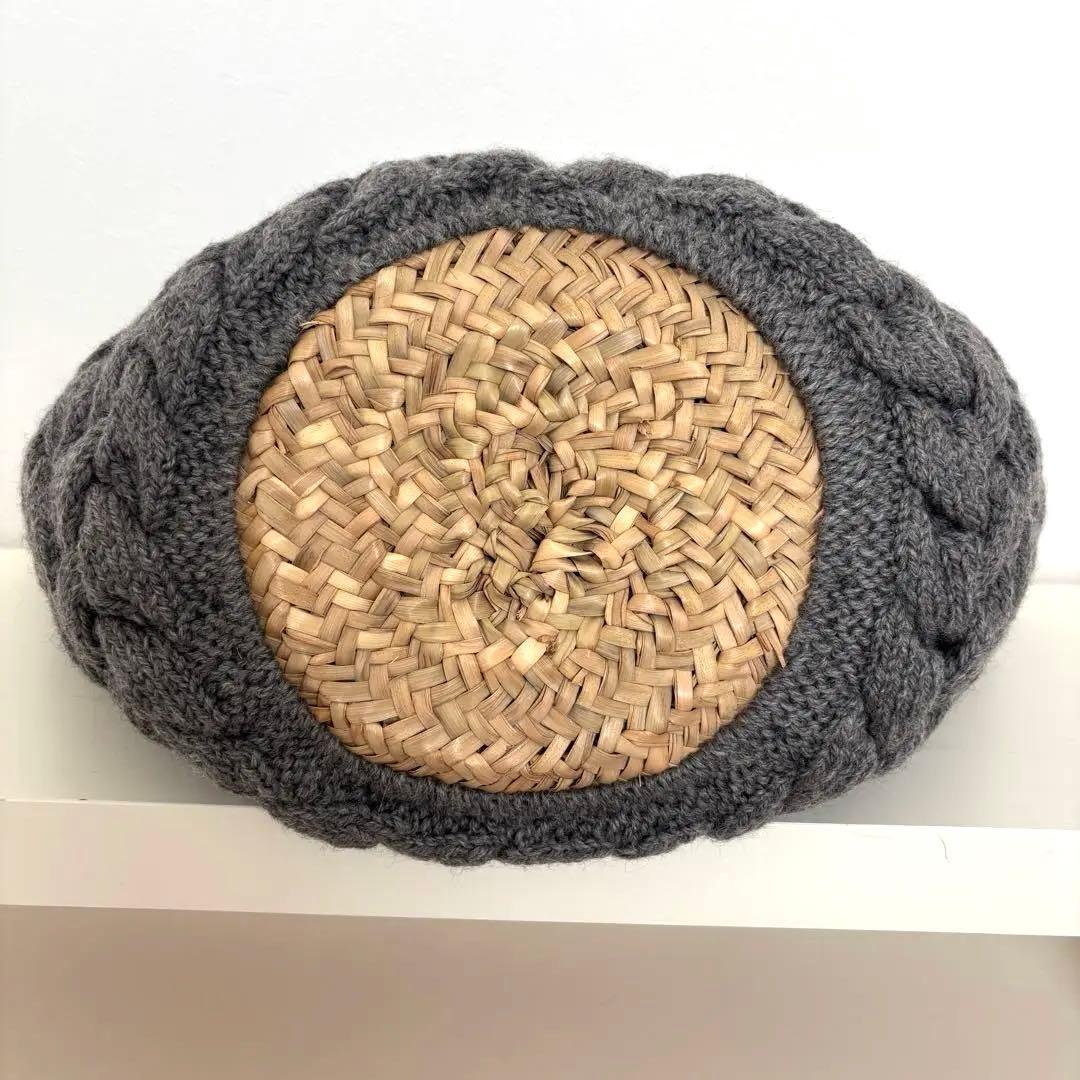 ビヨンドザリーフ かごバッグ 大きいサイズ インナー付きインテリア 西海岸