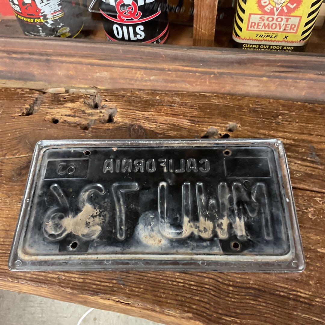 シボレー金属フレーム&60'sプレート