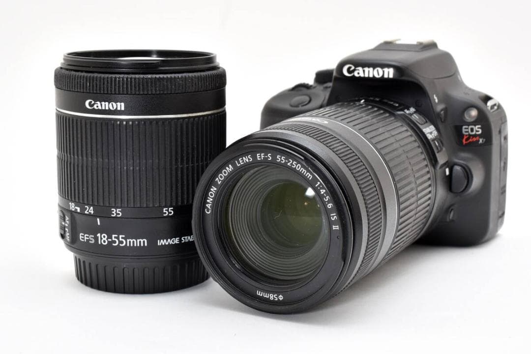 キヤノン CANON EOS Kiss X7 + 18-55mmレンズキット