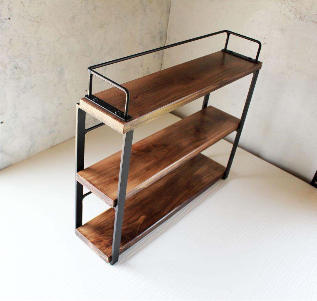 アイアン3段飾り棚・アイアンスパイスラック