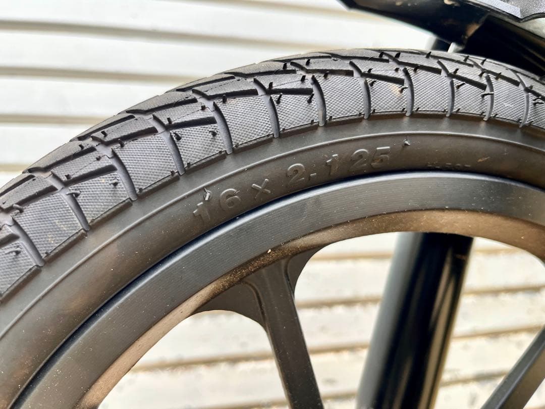 ②【美品】折りたたみ式電動アシスト自転車