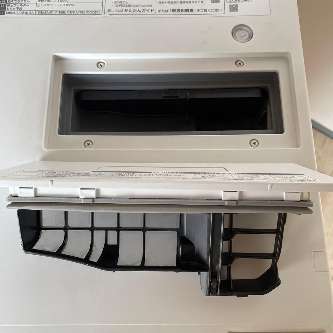 配送設置無料　パナソニック　ドラム　10/5kg 自動投入機能付　分解洗浄済み