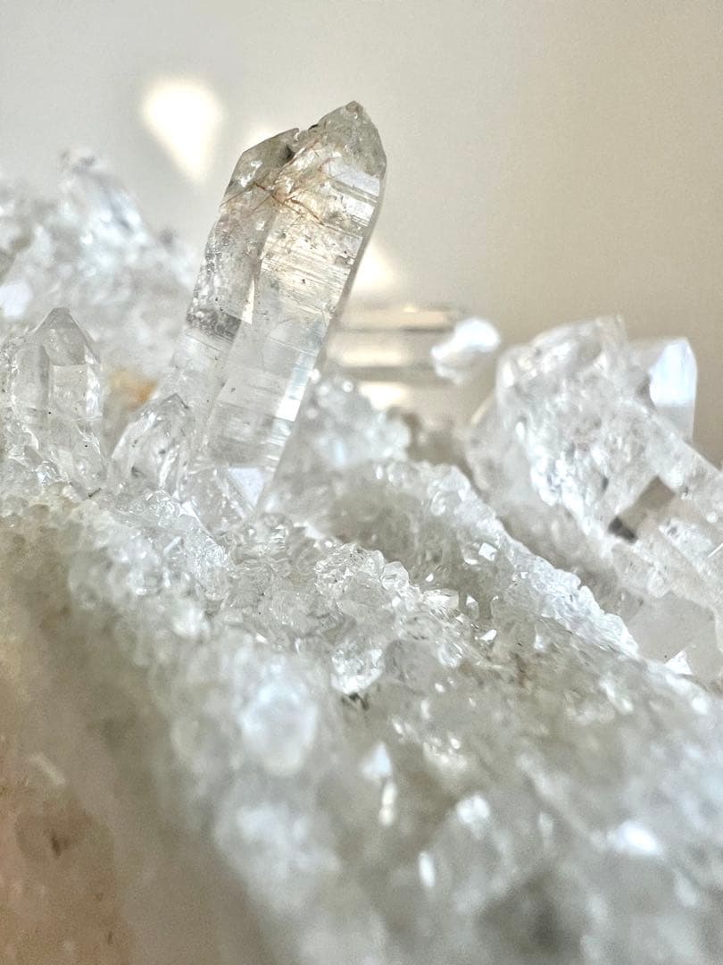 祝春節✨AAAAA宝石質マニハール 天空に浮かぶクリスタル神殿✨ルチル入天使の翼