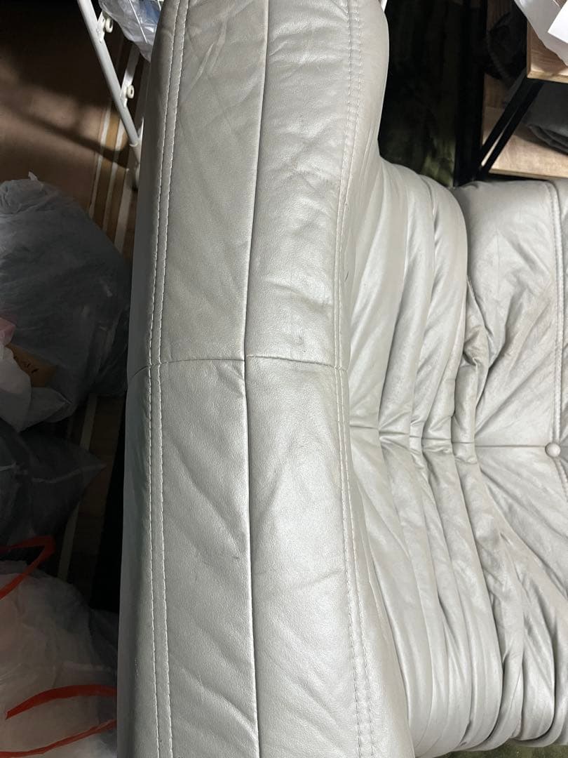 あぐ様　ビーンバッグチェア リーンロゼ風 トーゴソファ 1人掛けソファ グレー