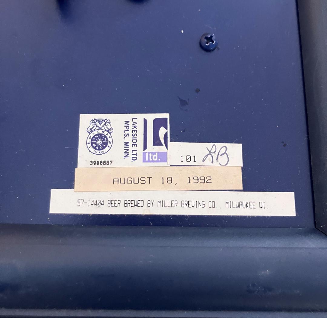 ★新品 激レア★ Miller Lite BEER ランプ プールバーライト