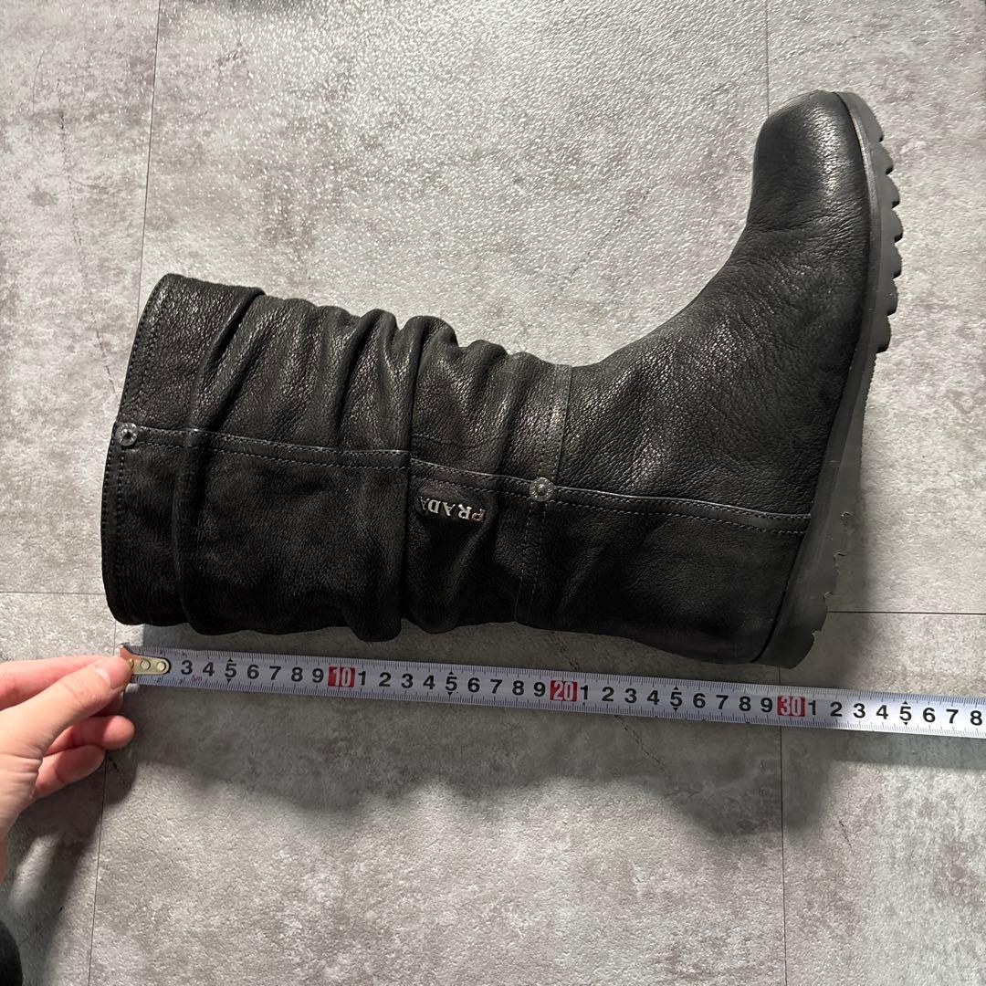 デッドストック　PRADA 2010s archive long boots