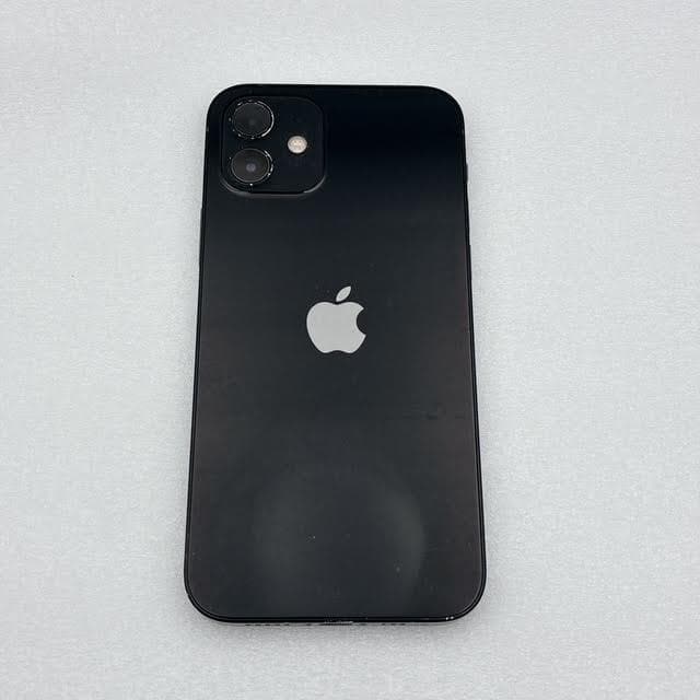 【美品】Apple iPhone12 本体 simフリー ブラック 64GB