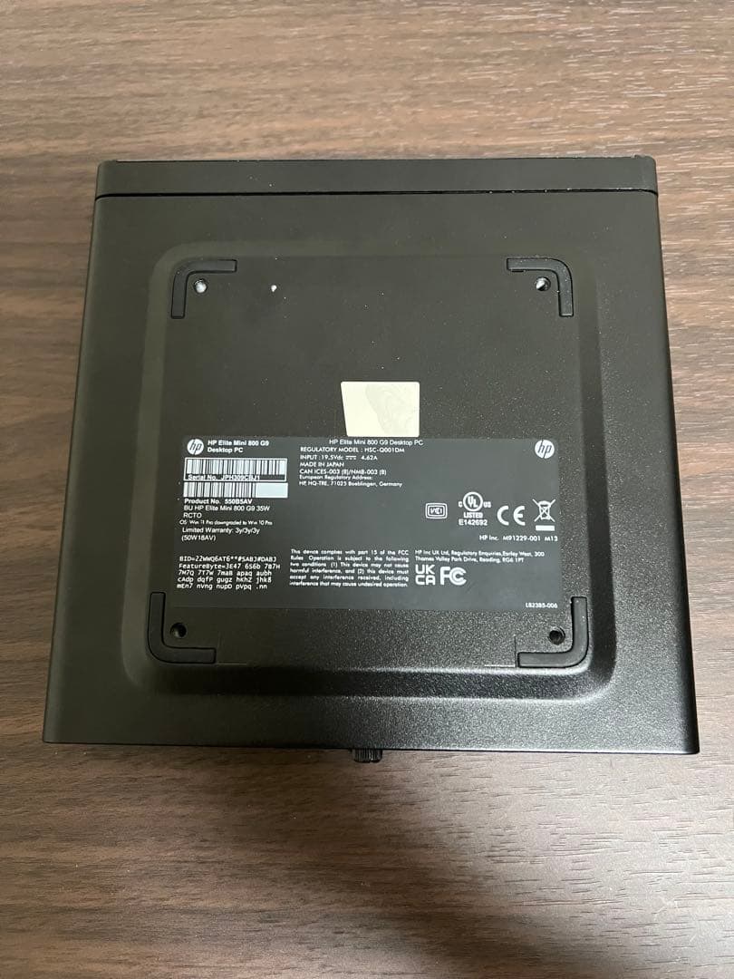 超高性能HP Elite Mini 800 G9 i5-12500T