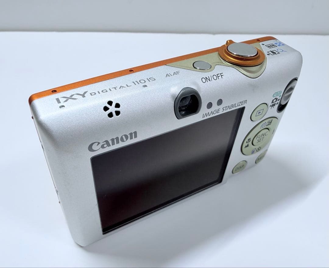 Canon IXY DIGITAL 110 IS コンパクトデジカメ オレンジ