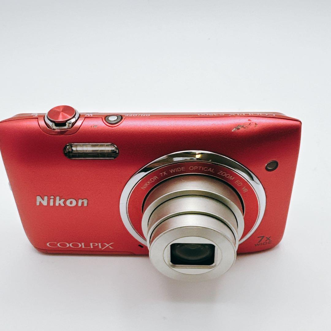 Nikon COOLPIX S3500 ピンク ※一部欠損あり