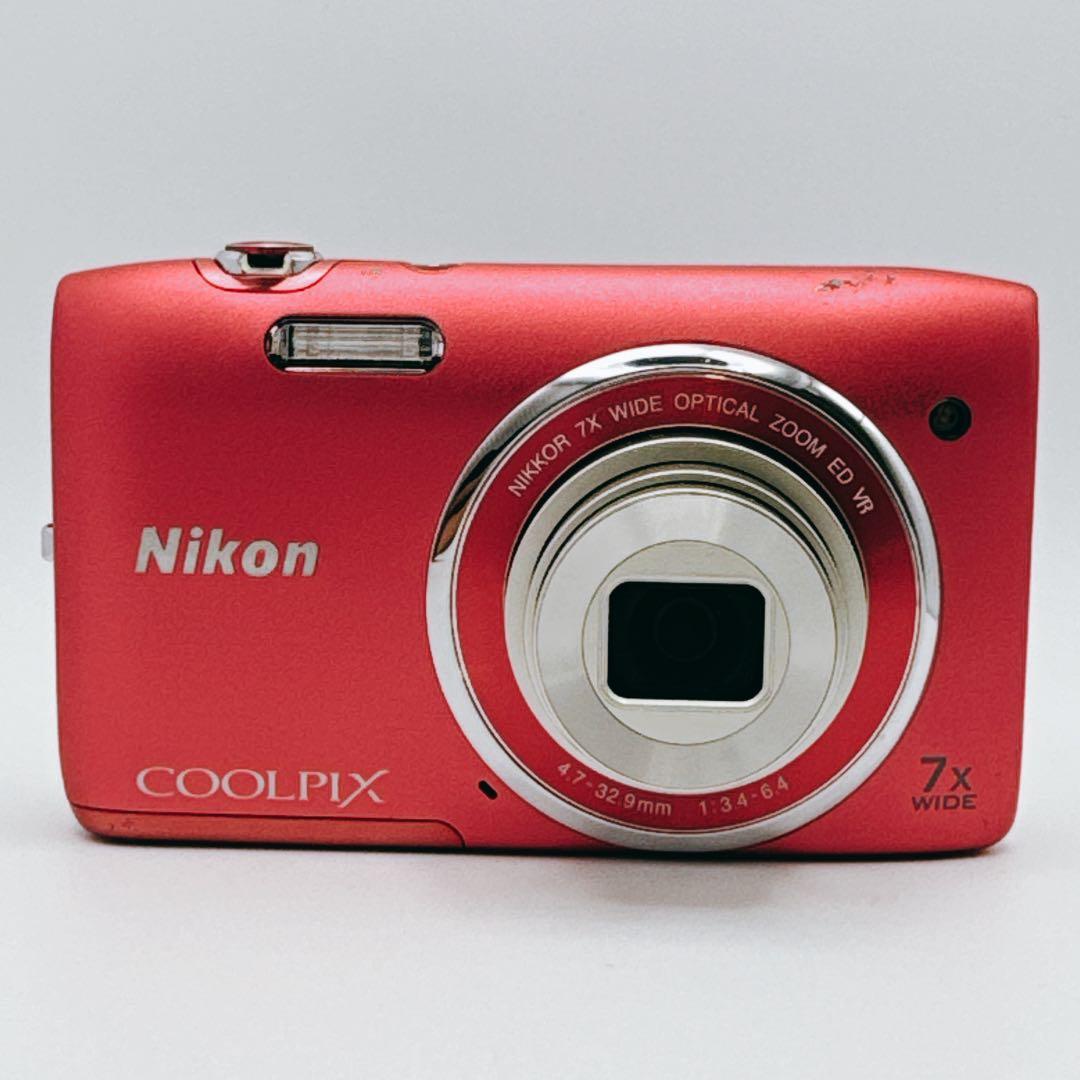 Nikon COOLPIX S3500 ピンク ※一部欠損あり