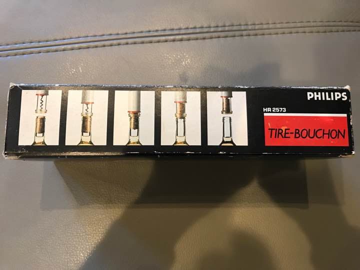 【ヴィンテージ】フィリップス 電動ワインオープナー