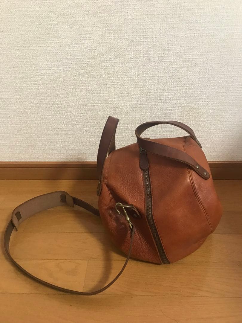 ナイジェルケーボン　ヘルメットバッグ　レザー