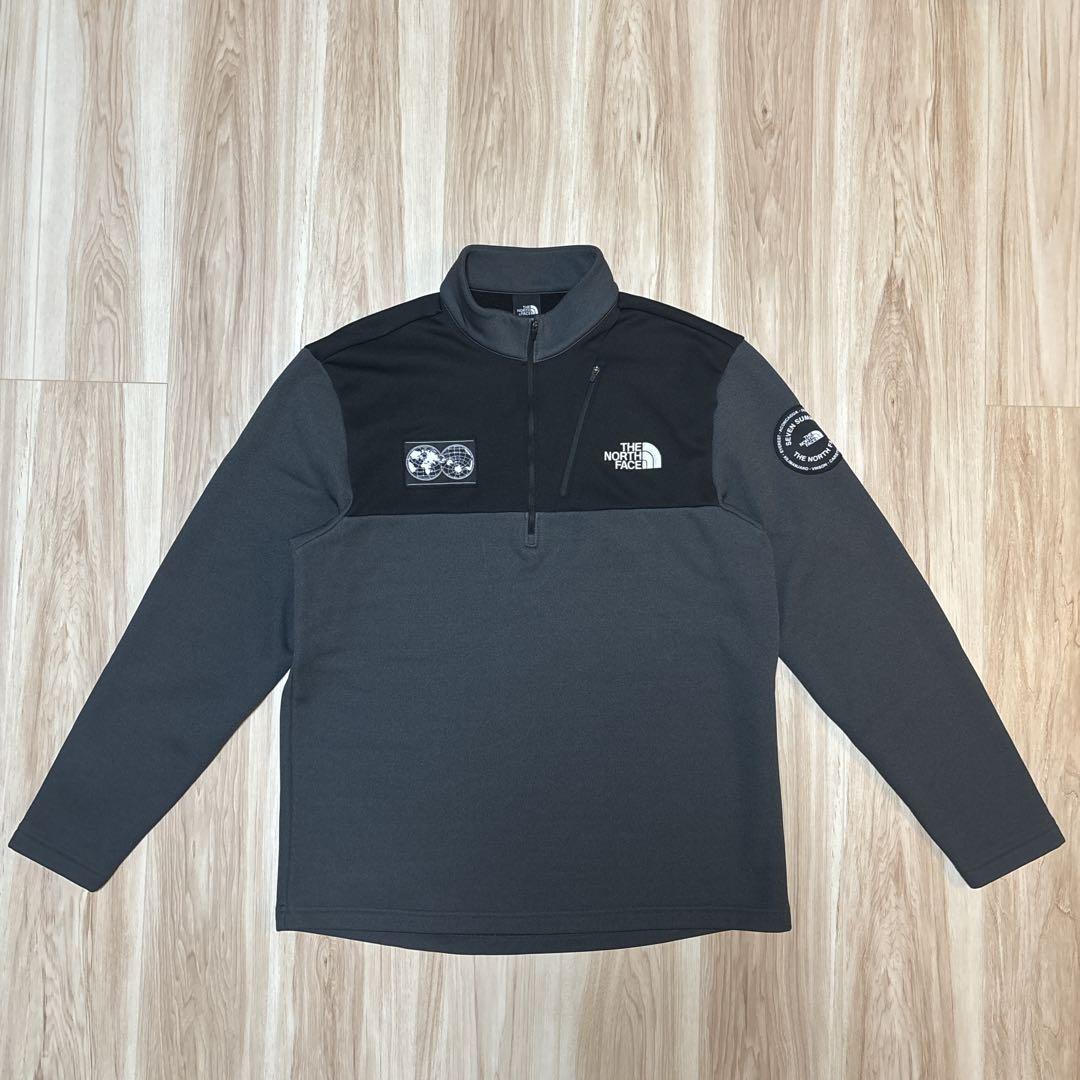 マッタリ状態◎ノースフェイス　セブンサミットハーフジップトレーナー2XL
