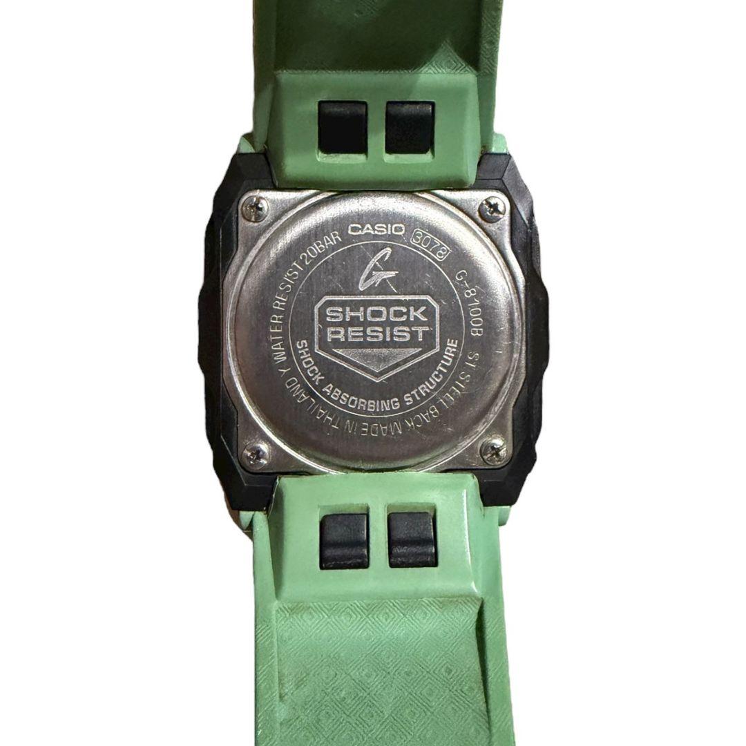 【生産終了品】G-SHOCK G-8100B 腕時計　ライトグリーン ライム