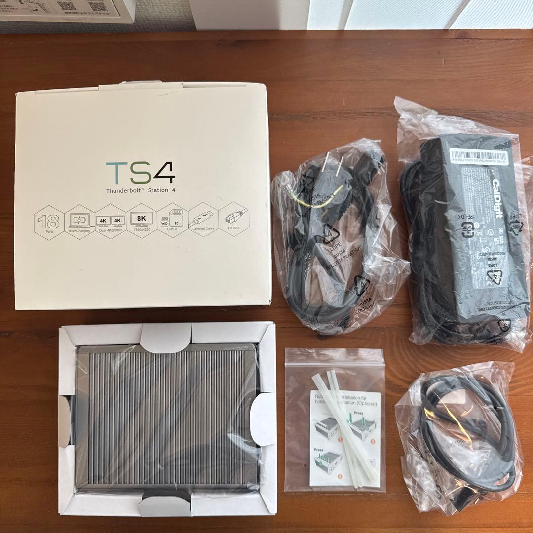 【美品】CalDigit TS4 Thunderbolt Station 4