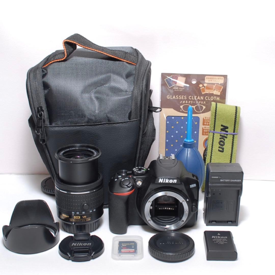 ✨新品級✨Nikon D3500✨高画質高性能モデル✨一眼レフデビュー✨作例あり