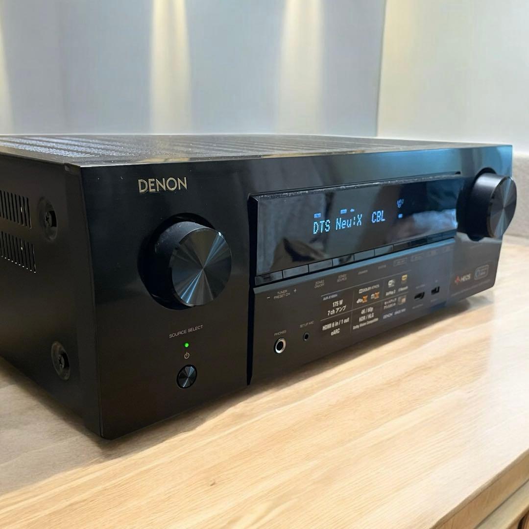 DENON デノン AVR-X1600H AVアンプ 【21年製】