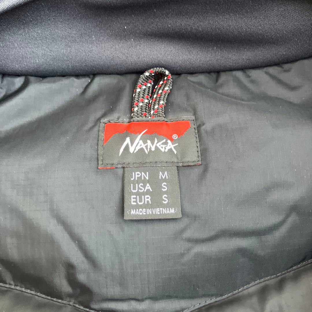 新品・未使用品 タグ付き NANGA オーロラテックス ダウンジャケット 黒・M