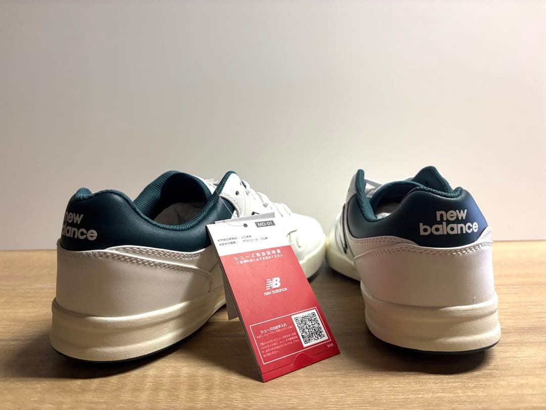 未使用 26.5cm 2E ニューバランスゴルフシューズUGC480PAホワイト