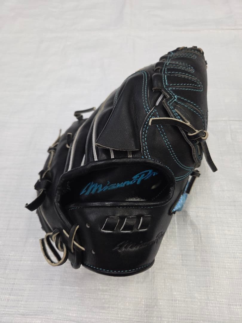 ミズノプロ　軟式　投手用　ダイバーシティブルー