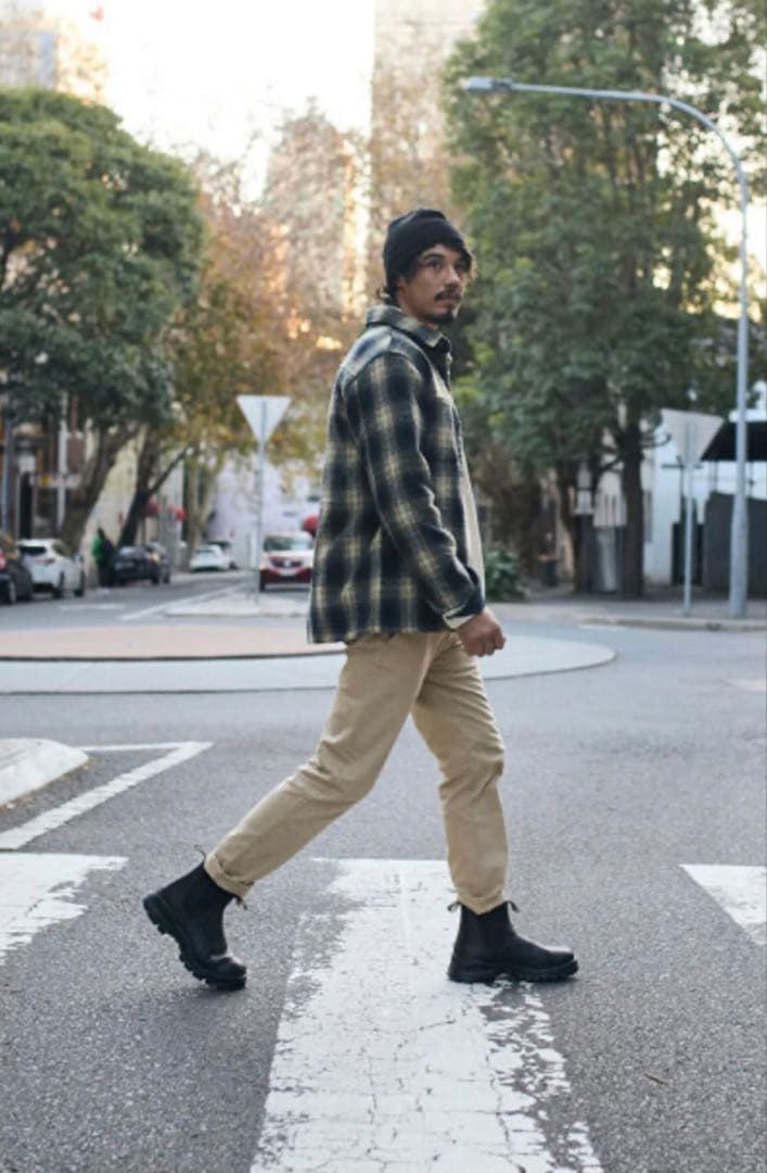 美品　brand stone ラグブーツBS2240