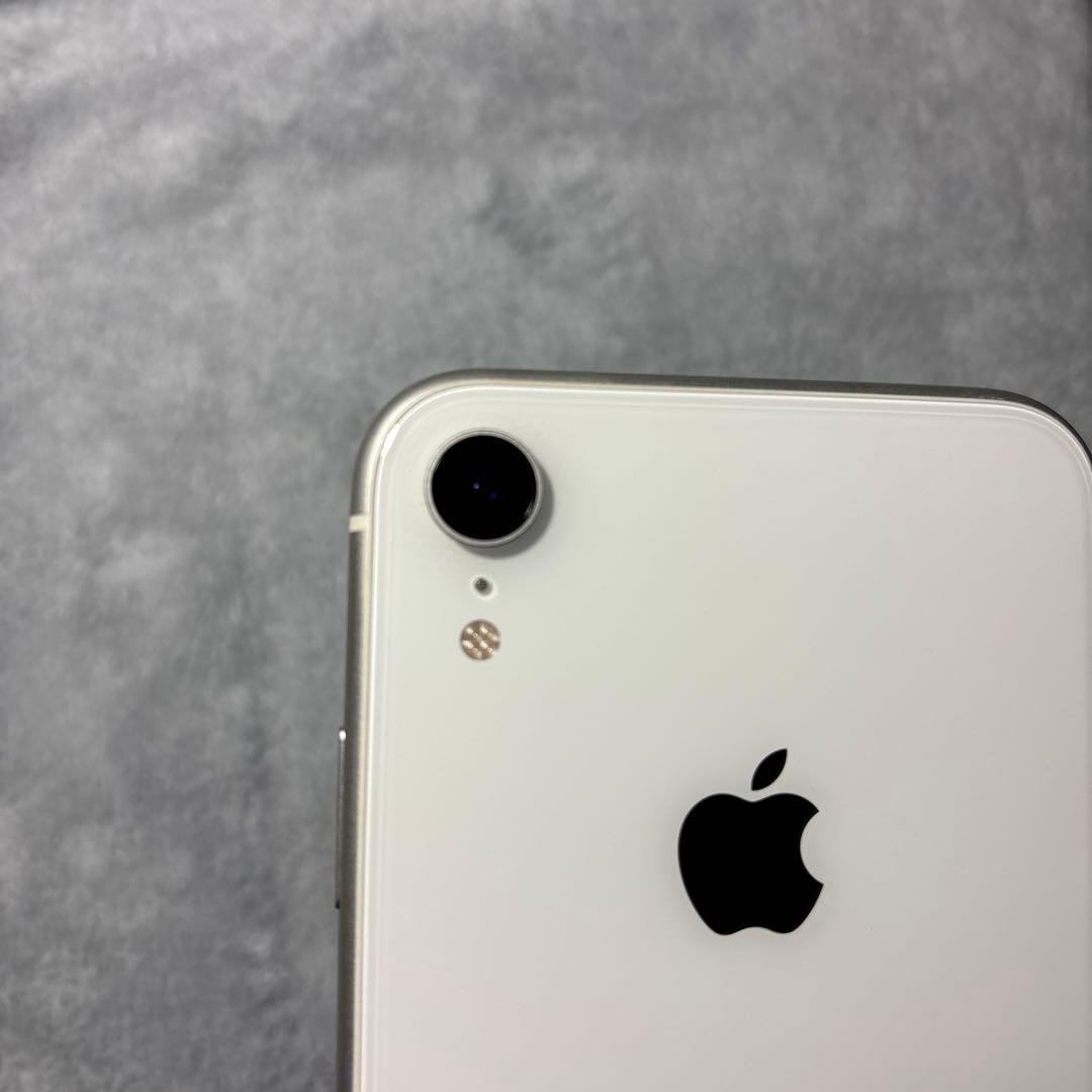 美品Apple iPhone XR ホワイト バッテリー91%
